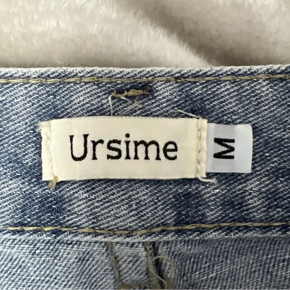 URSIME Embroidered Beaded Jeans Women’s Size Medium (waist 30”) Boho Hi Rise - Picture 6 of 10